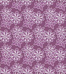 Fototapeta premium Spring-summer background. Seamless vector pattern.
