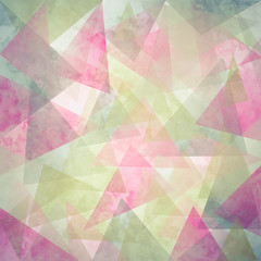 Abstract triangles pattern