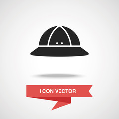 Fototapeta premium camping hat icon