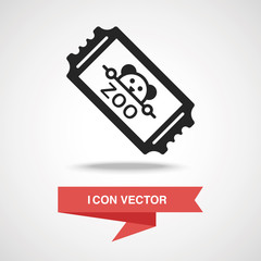 zoo ticket icon