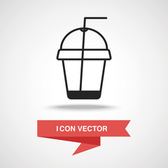 ice coffee icon