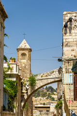 Church in the old town of Jerusalem