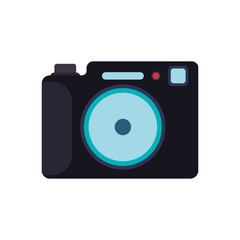 camera focus gadget technology icon. Isolated and flat illustration. Vector graphic