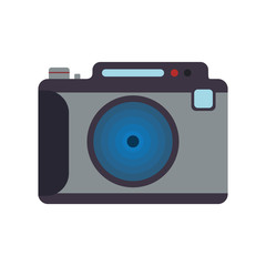 camera focus gadget technology icon. Isolated and flat illustration. Vector graphic