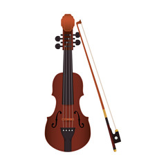 Fototapeta premium cello string instrument music icon. Isolated and flat illustration. Vector graphic