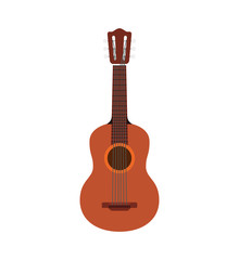 Fototapeta premium guitar string instrument music icon. Isolated and flat illustration. Vector graphic