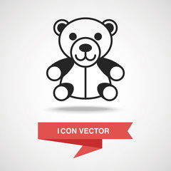bear doll icon