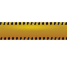 barrier yellow black striped construction icon. Isolated and flat illustration. Vector graphic