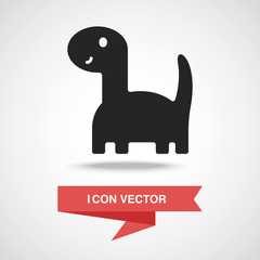 toy dinosaur doll icon