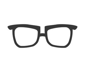 Fototapeta premium glasses traditional fashion icon. Accesory concept. Isolated and flat illustration. Vector graphic