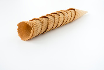 Stack of Ice Cream Cones