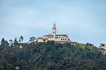 Fototapeta na wymiar Monserrate Church - Bogota, Colombia