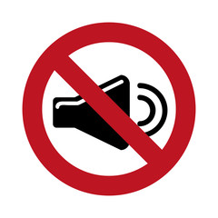 volume off sign icon