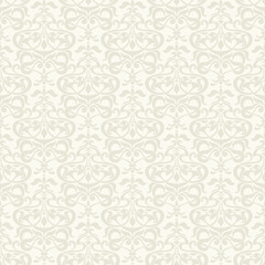 Seamless background of light beige color in the style of Damascus