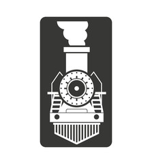 train transport public isolated icon
