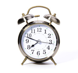 Alarm Clock isolated on white background

