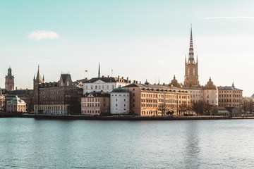 Fototapeta premium Old Town (Gamla Stan) in Stockholm, Sweden