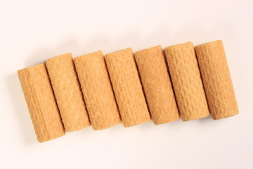 Waffelröllchen
