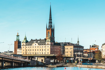 Buildings and Islands of Stockholm, Sweden