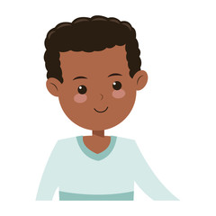 flat design single man icon vector illustration