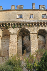 Fototapeta na wymiar Pons Castle, France