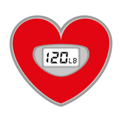 scale digital measure icon