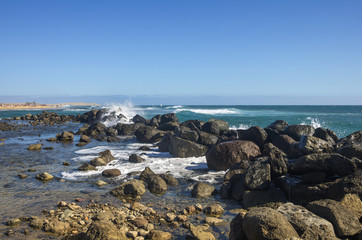 The coast of Atlantic ocean