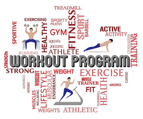 Workout Program Means Get Fit And Athletic