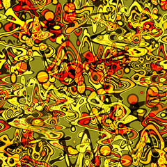 Art splash brush strokes paint abstract print