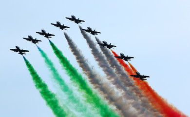 Frecce Tricolori a Parma