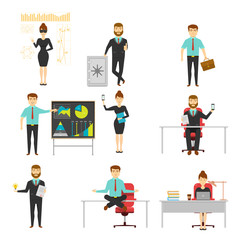 Businessperson Set Of Characters