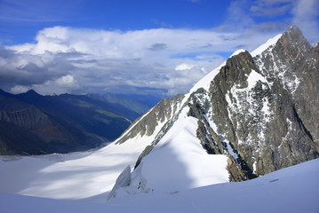 Alpine landscape in Altai Mountains, Russian Federation