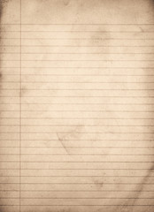 Vintage Grungy Lined Paper