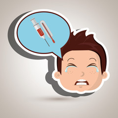 child cry fear medicine