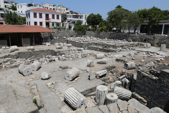 Mausoleum at Halicarnassus in Bodrum Town
