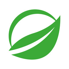 leafs ecology symbol icon