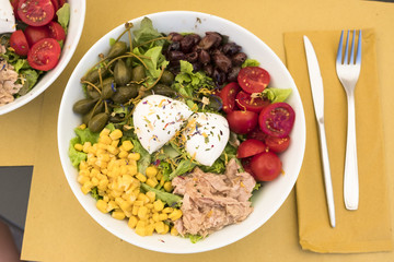 Fresh summer salad