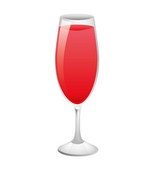 cocktail glass isolated icon