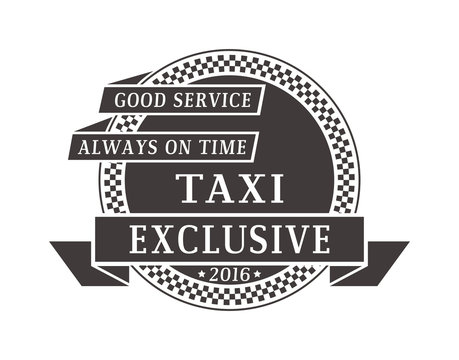Vintage and modern taxi logos taxi label, taxi badge and design elements. Taxi service business sign template, icon, taxi logo corporate identity design element and vector object