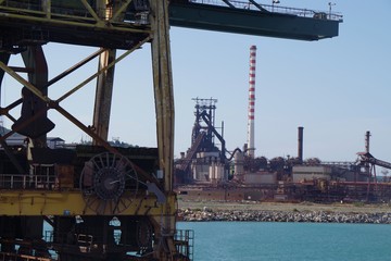 the shipyard from a ferry 6