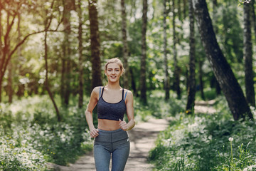 beautiful sporty girl