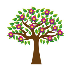 tree ecology symbol icon