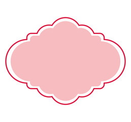 frame victorian decoration icon