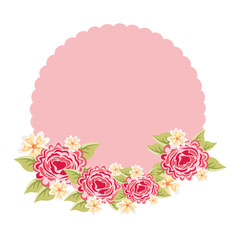 flower floral nature icon