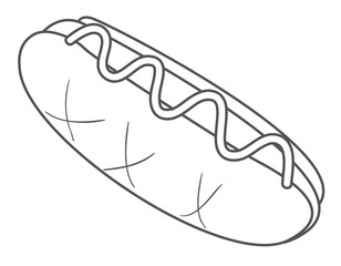 Hot Dog Doodle