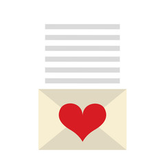 love card letter icon