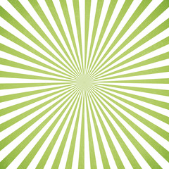 Sun rays, Old paper with stains - Vector