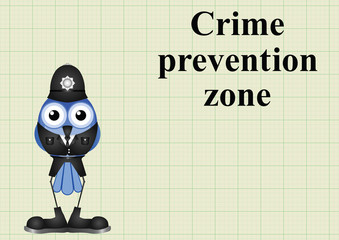 Crime prevention zone UK