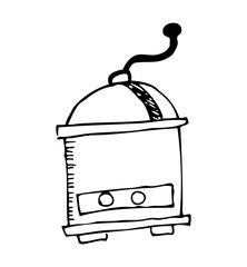 coffee toaster isolated icon