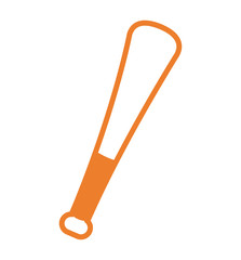 baseball bat isolated icon